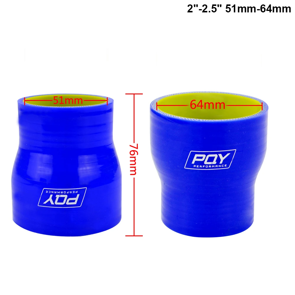 Tuyau En Silicone De Coupleur De Réducteur De Coude De 90 Degrés 4 Plis 2 Pouces à 3 Pouces Pour Tube De Tuyau De Refroidisseur Intermédiaire D' Admission