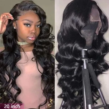 

Body Wave 360 Lace Frontal Wig Natural Hairline Human Hair Wigs Body Wave Brazilian Pre-plucked Lace Front Human Hair Wigs