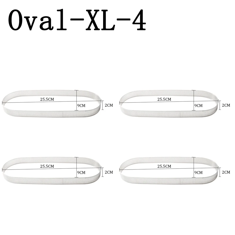 Various Oval Stainless Steel Pizza Mould Tart Ring French Fruit Cream Pie Pan Cheese Mousse Dessert Cake Mold Baking Tool - Цвет: Oval-XL-4