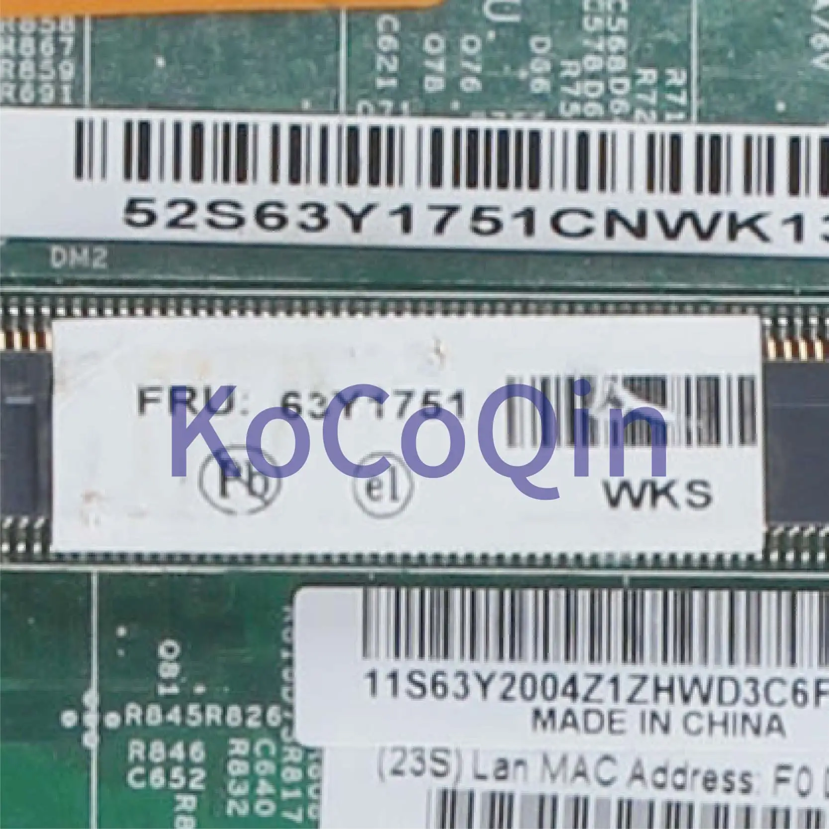KoCoQin материнская плата для ноутбука LENOVO ThinkPad X201T I7-620LM материнская плата 09236-1 63Y2082 63Y1751 I7-620LM QM57