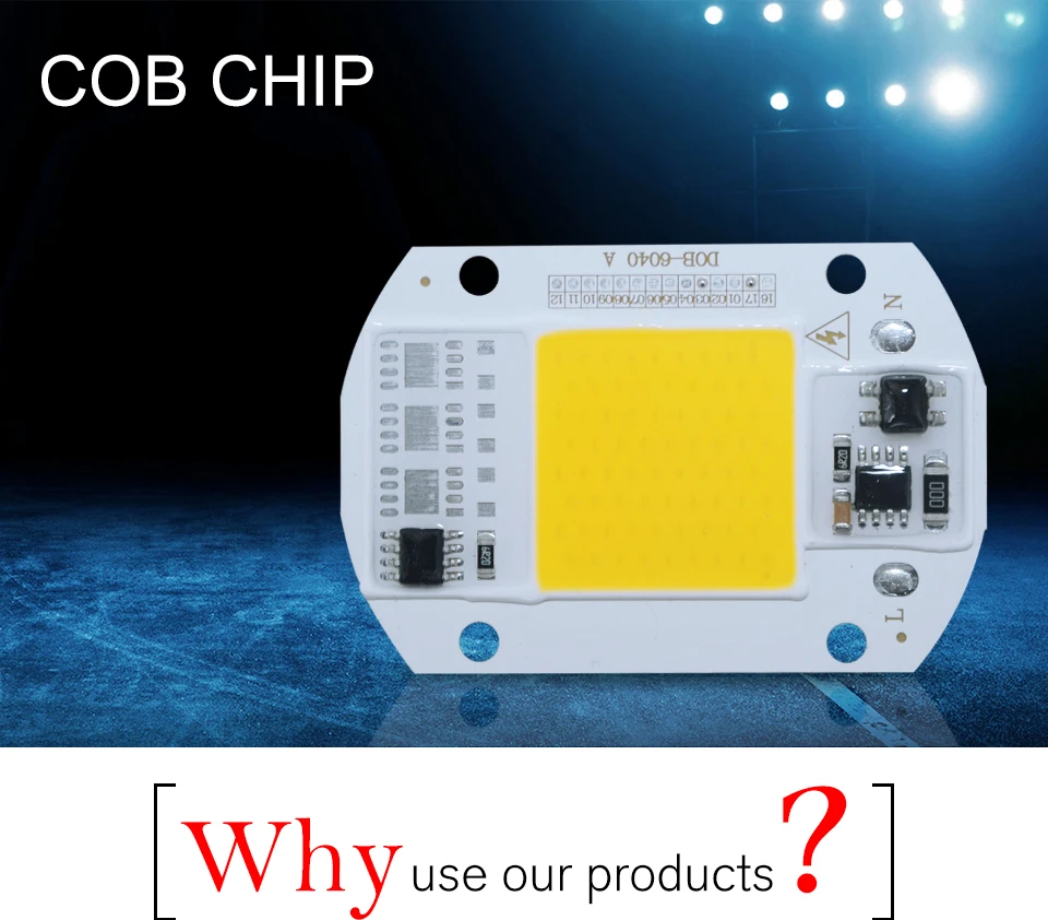 led cob lamp bulb white warm white 220v 110V with smart ic driver (1)