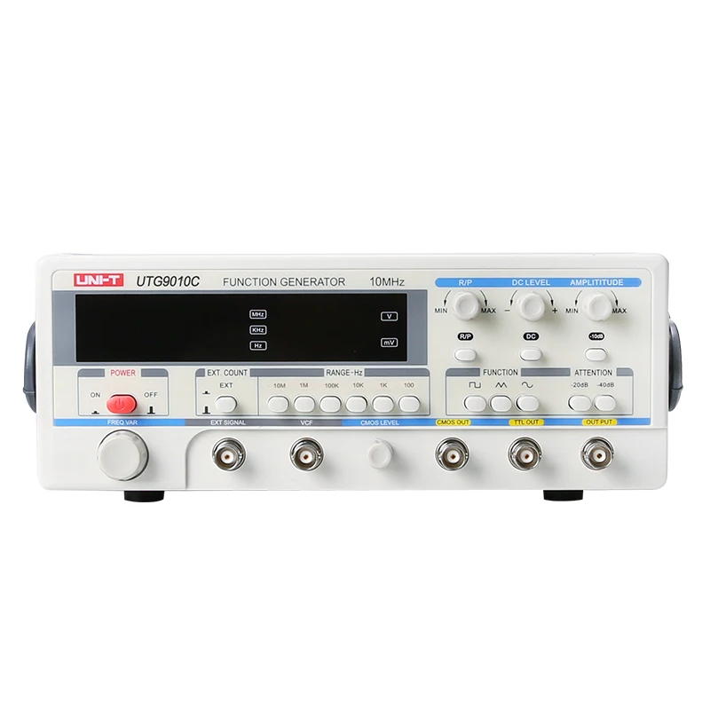 

UNI-T UTG9010C Digital Function Generator Signal Generator Frequency Range 1Hz-10MHz