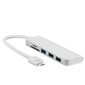 

USB C Hub Multi USB Ports Type C Adapter with 4K HDMI USB 3.0 Charging Port 5 in 1 for MacBook Laptop Newest 2020