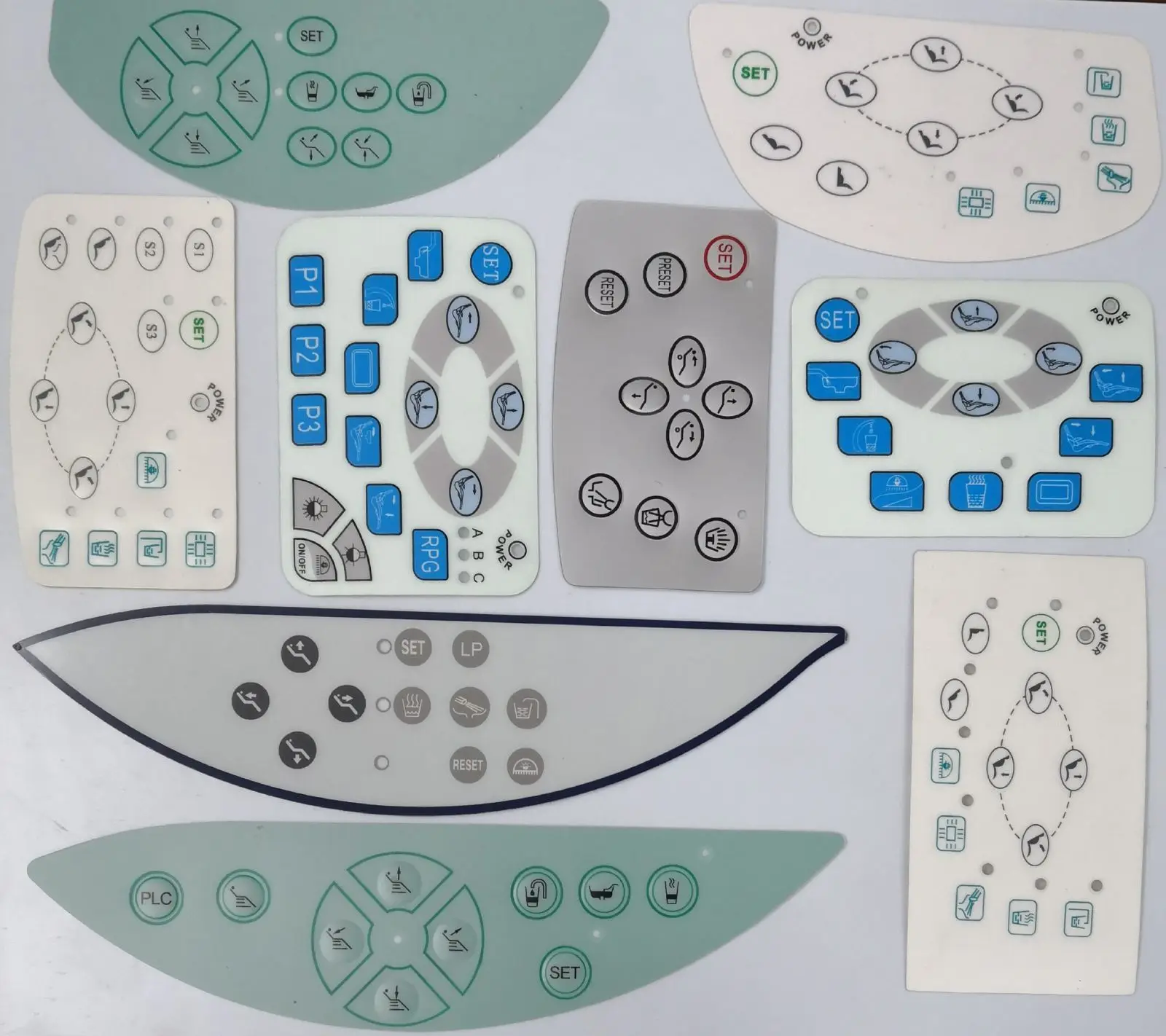 1PC Dental accessories Dental Chair Unit main control Board button film