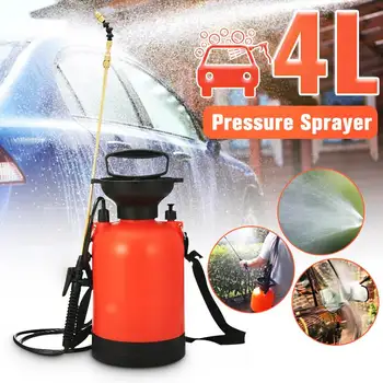 

4L Shoulder Pressure Sprayer Compressed Air Spray Garden Sprayer Pump Hand Pressure Watering Spray Garden Irrigation Car Clean
