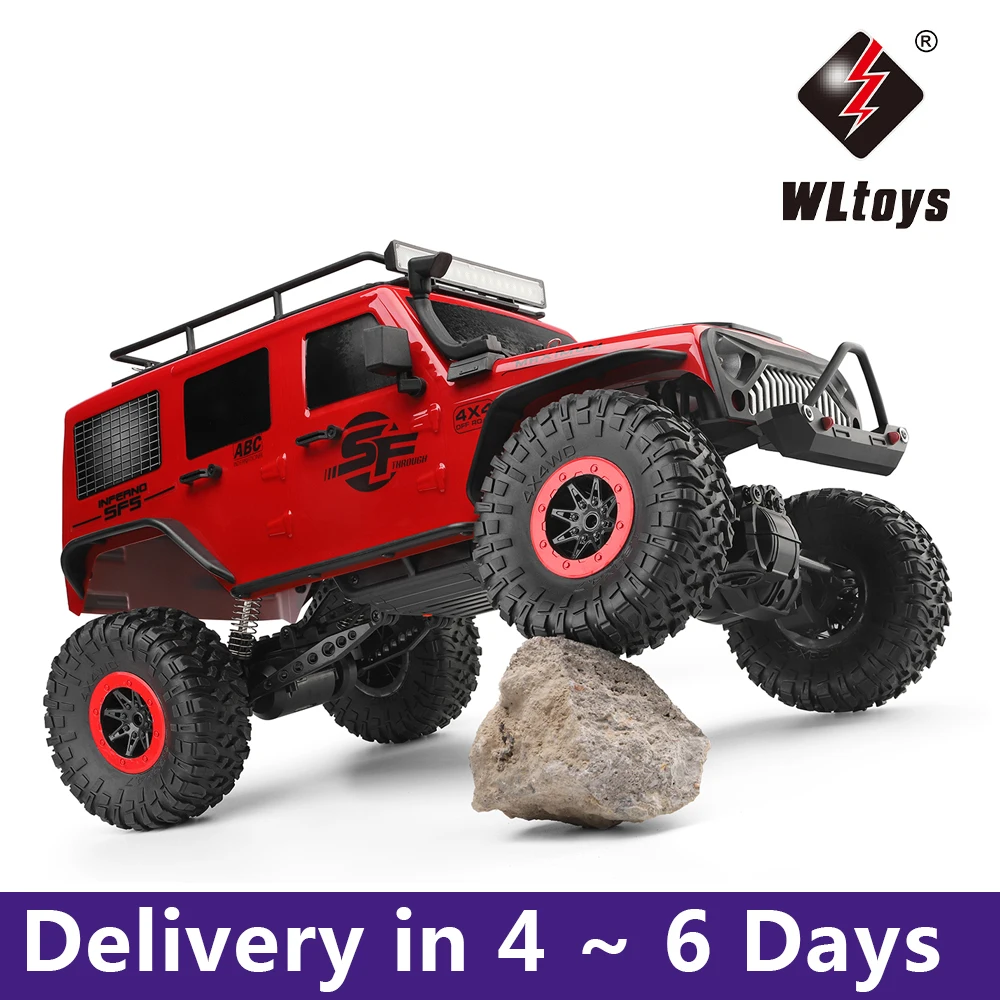 Wltoys 104311 Rc Car 2.4g 1/10 4wd Jeep 