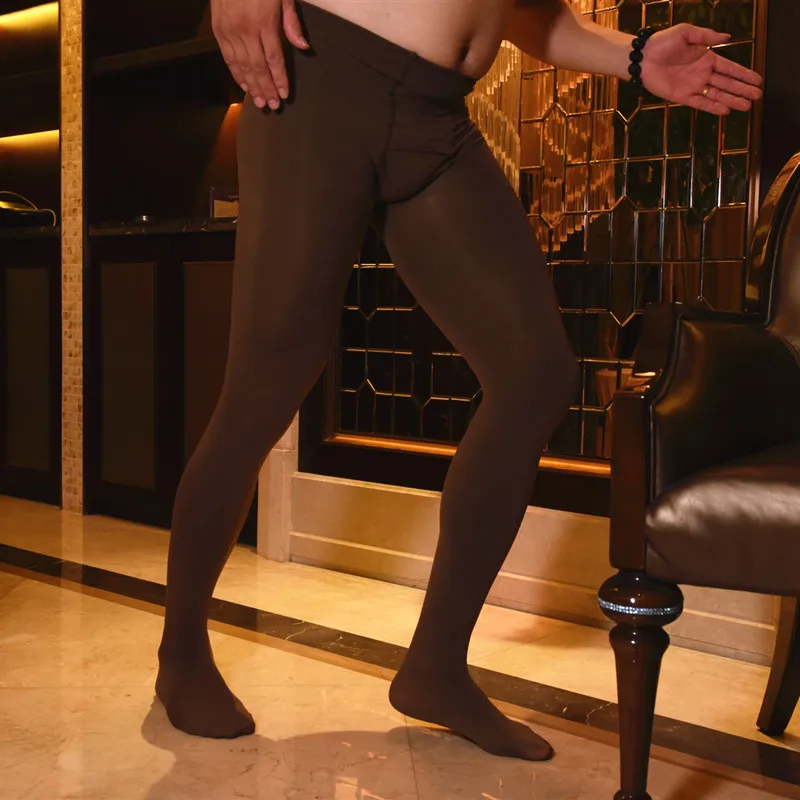 Новые высококачественные мужские сексуальные модные колготки мужские толстые мягкие бархатные высокие эластичные колготки для здоровья