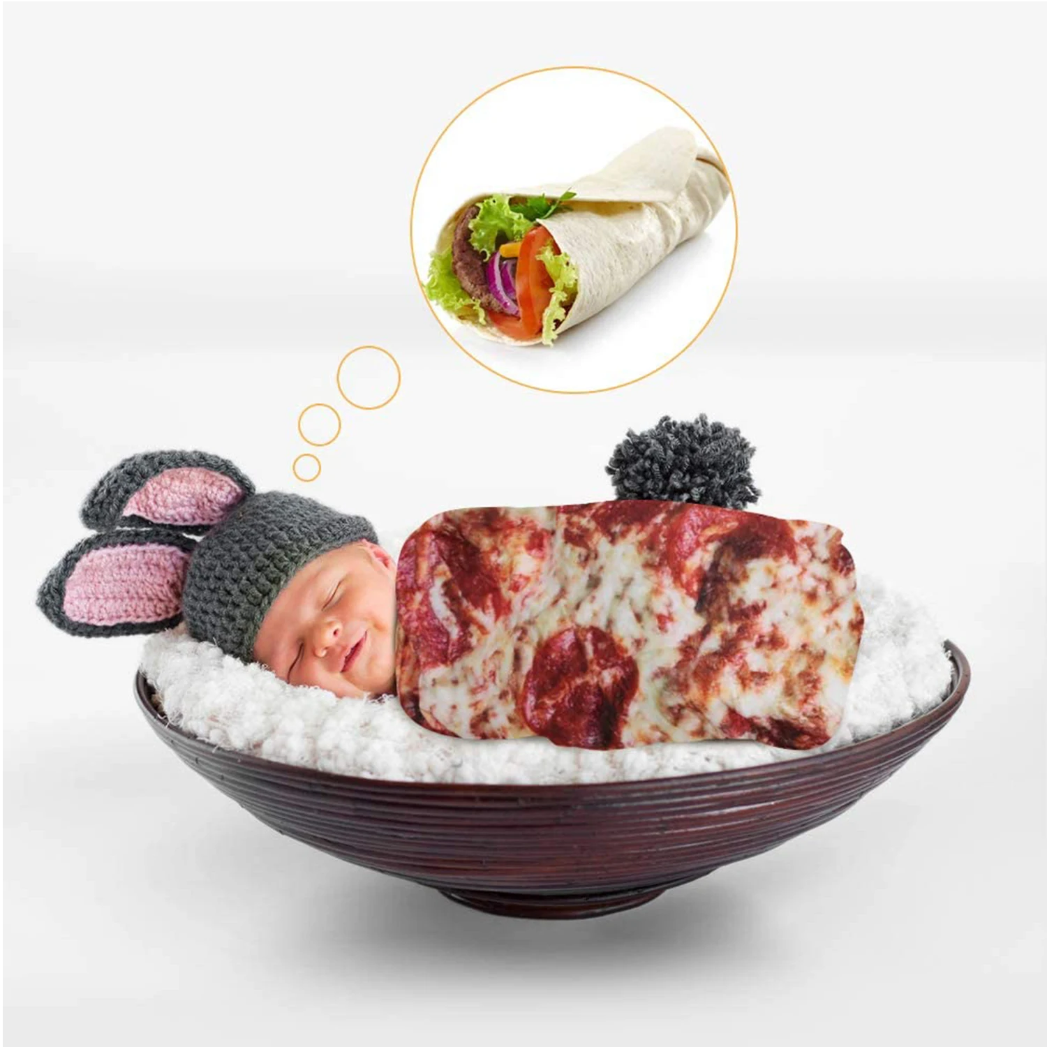 �ε巯�� ������ ���� ��� �ö��� BurritoBlankets 280GSM �ձ� ��� ���� Ű�� ����� ���� ���� ���