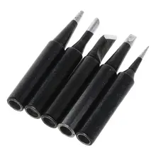 5 шт. бессвинцовые наконечники паяльника 900M-T для Hakko 936 SAIKE 909D 852 936d#1A30954