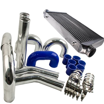 

Universal 300x600x70mm intercooler + 76mm Turbo Piping Pipe Kit