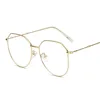 Metal Irregular Polygon Myopia Eyeglasses Women Men Prescription Spectacles Eyewear -0.5 -0.75 -1 -1.25 -1.5 -2 -2.5 -3 -3.5 -4 4