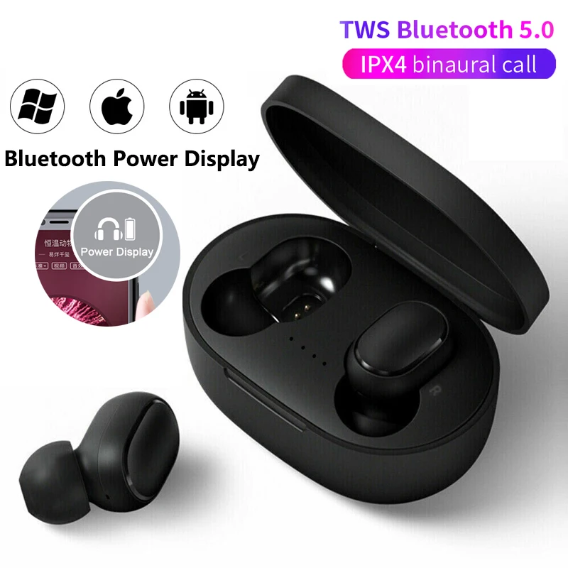 A6S TWS Bluetooth гарнитура Беспроводные наушники Шумоподавляющая Спортивные