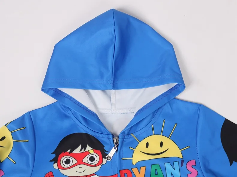 Г., лидер продаж, новая модель для мальчиков и девочек Ryan Toys Review, 6 моделей, куртка на молнии для детей от 3 до 7 лет весенне-осенняя куртка с принтом, 39047