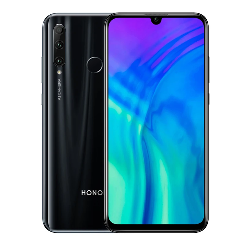 Глобальный Honor 20i мобильный телефон 6,2" 6 ГБ Оперативная память 64/128 ГБ Встроенная память Kirin 710 Octa ядро Octa core 20MP Камера Android 9,0 смартфон