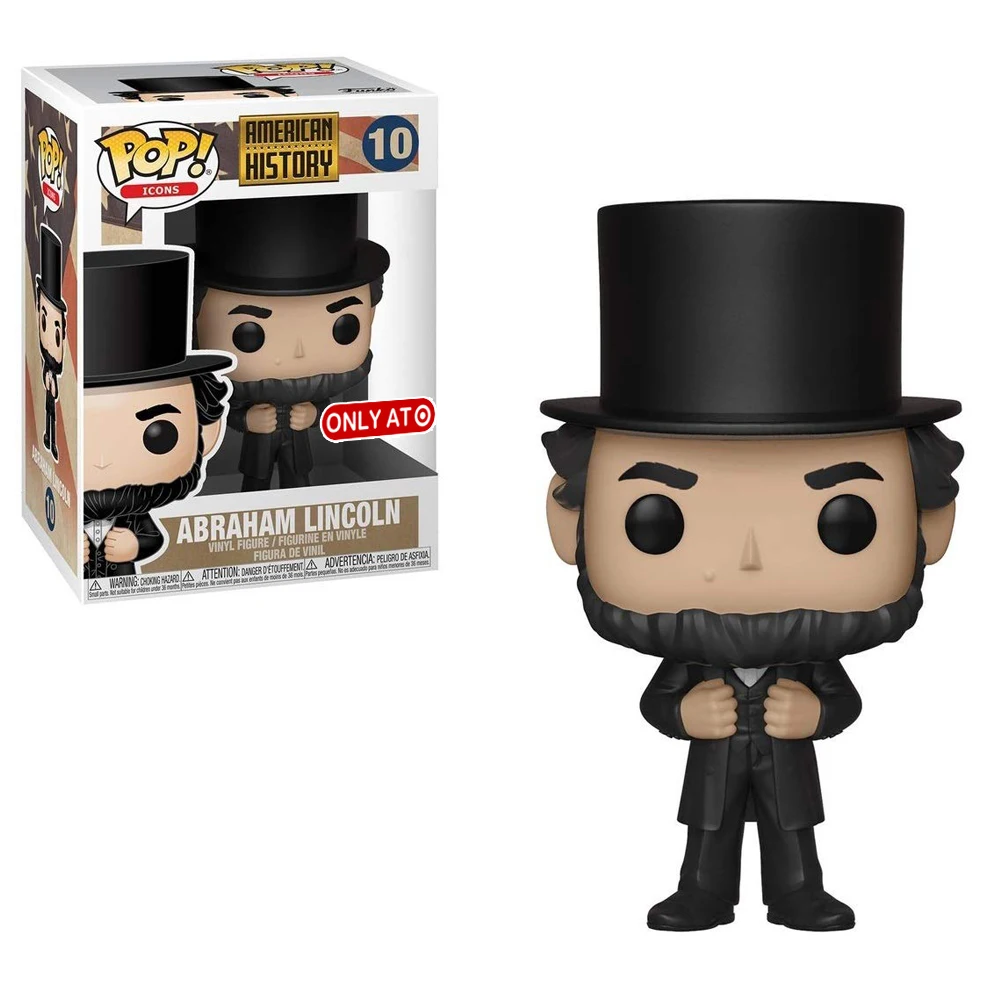 NEW-Funko-POP-Abraham-Lincoln-Vinyl-Action-Figures-brinquedos-Collection-Model-Toys