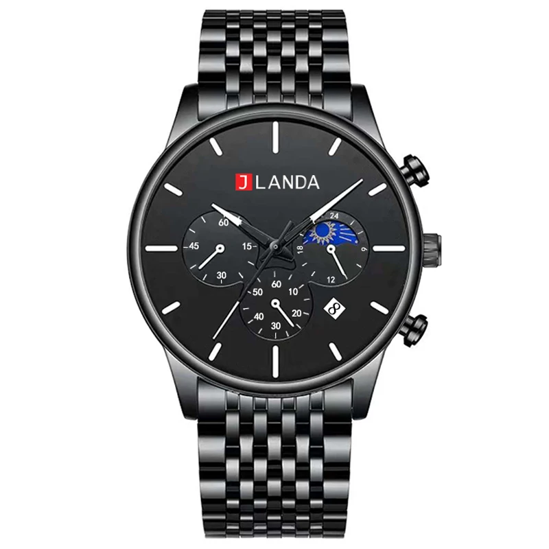 

2021 New Sport Mens Watches Top Luxury Brand Watch For Men Stainless Steel Wristwatch Waterproof Quartz Clock Relogio Masculino