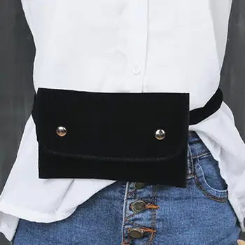 

Scrub Leather Women Fanny Pack Flap Waist Bag Ladies Casual Shoulder Crossbody Bags Chest Pack Phone Pouch Girls Money Belt Bags