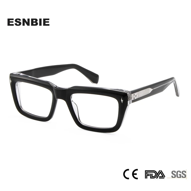 Off Designer Bold Men'S Frame Glasses Oversized White Tr90 Ultralight Large  Square Eye Glasses Frames For Women Lunette De Vue - AliExpress