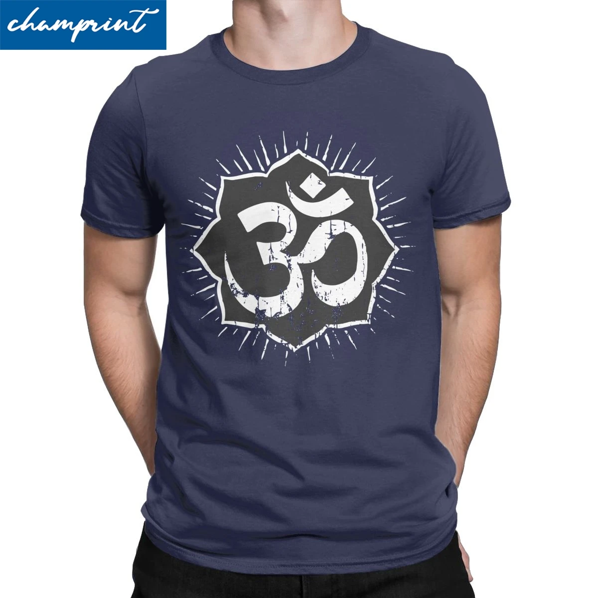 Vintage Om Symbol T Shirt Men's Funny T 