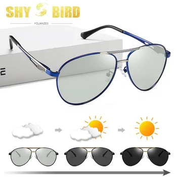 

Men's Sunglasses Men Polarized Coating Mirror Glasses Male Eyewear Accessories For Men Day and Night Mirror