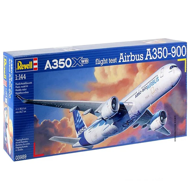 Сборная модель самолета REVELL 1/144 Аэробус A350XWB A350-900 Airliner #03989 |