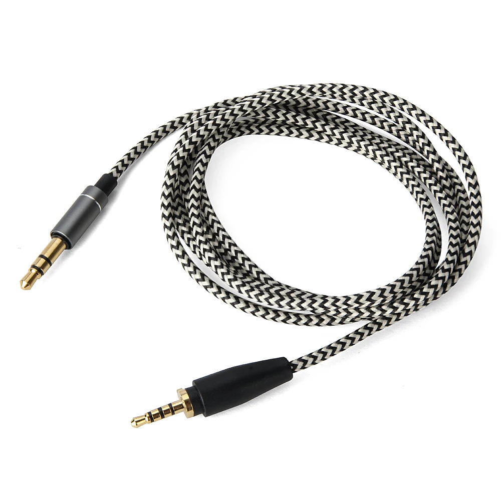 Replacement Stereo Audio Cable Upgrade Braid Tangle Free Cord for Sennheiser Urbanite On Ear XL Wireless Over Ear Headphones