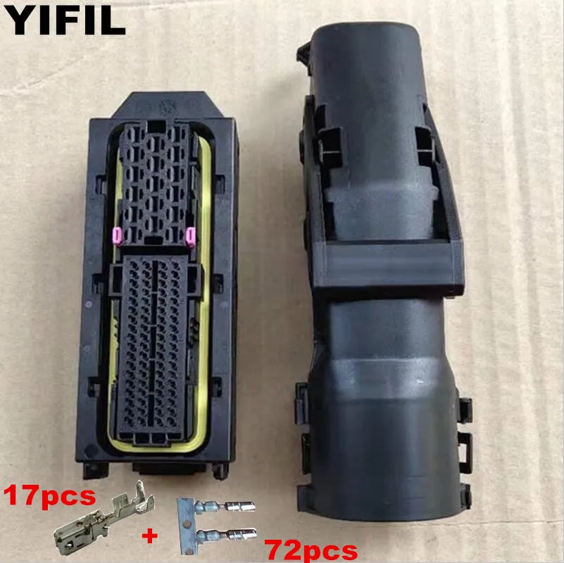 1/2/3/4/5/10 шт./лот 89 отверстий Pin ECU EDC7 Разъем для компьютерной платы с клеммой Bosch