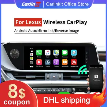 

Carlinkit Wireless CarPlay for Lexus NX ES US iS CT RX GS LS LX LC RC 2012-2019 Multimedia interface CarPlay & Android auto