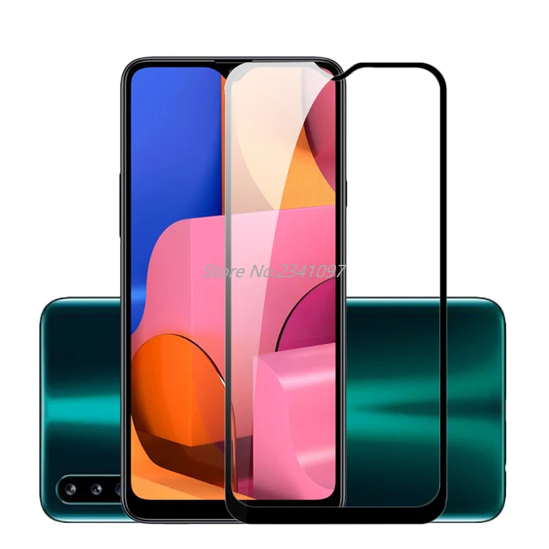 Закаленное стекло для Samsung Galaxy M21 защитное 3d-стекло A20 A20e A21 | Мобильные телефоны и