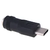DC Power Adapter Converter Type-C USB Male to 5.5x2.1mm Female Jack Connector for Laptop Notebook Computer PC ► Photo 2/6