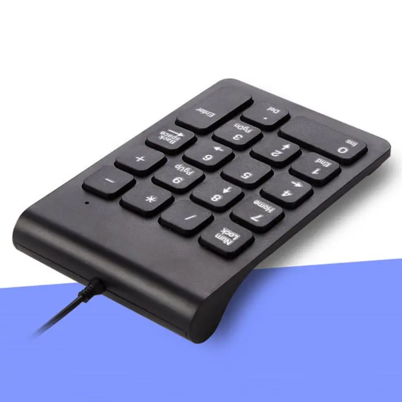 Мини цифровой 18-ключ Numpad цифровая панель Бухгалтерия кассира клавиатура