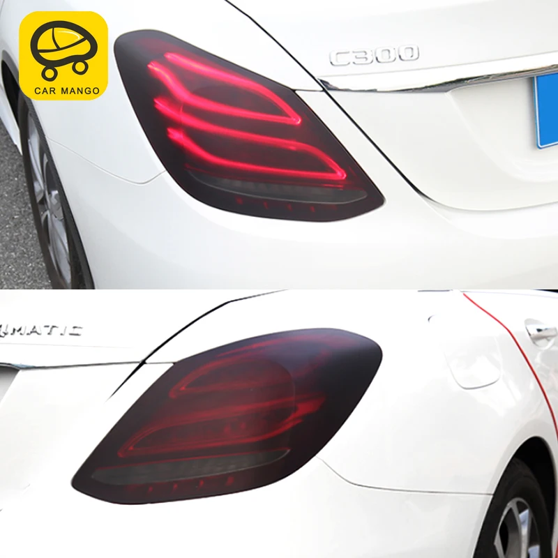 Карманго для Mercedes Benz C Class W205 2016 2019 Автомобильный задний светильник пленка