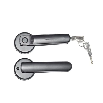 

Zinc Alloy Smart Fingerprint Lock Electric fingerprint Door Lock 20 Users with mechanical key for indoor home used