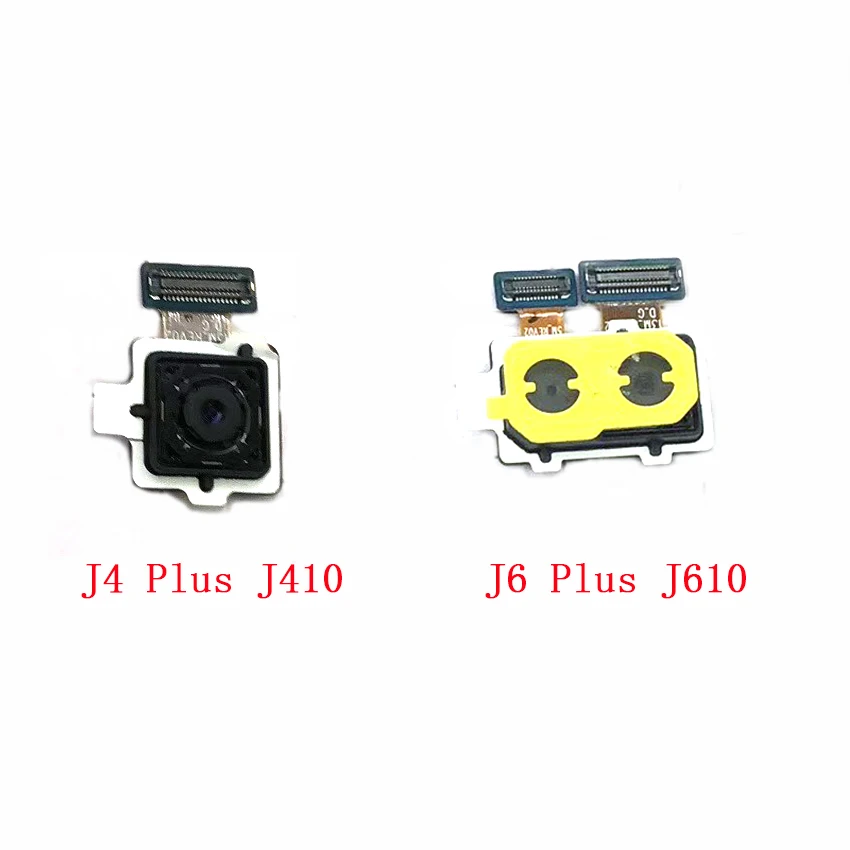 

5PCS Back Camera Front Camera Flex Cable Rear Big & Small Camera Module For Samsung J4 Plus J410 / J6 Plus J610 2018