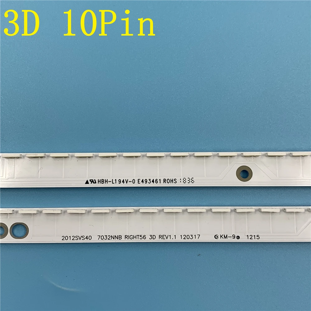 Светодиодная подсветка лампы полоса для Samsung 40 дюймов ТВ UE40ES6800 UA40ES6100 2012SVS40 7032NNB 3D