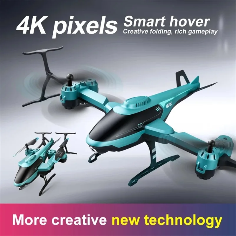 2021 New V10 Mini Drone 4k Professional HD Camera Fpv Drones Quadcopter Smart Hover Rc Helicopters Dron Toys For Boys Gifts | Игрушки и