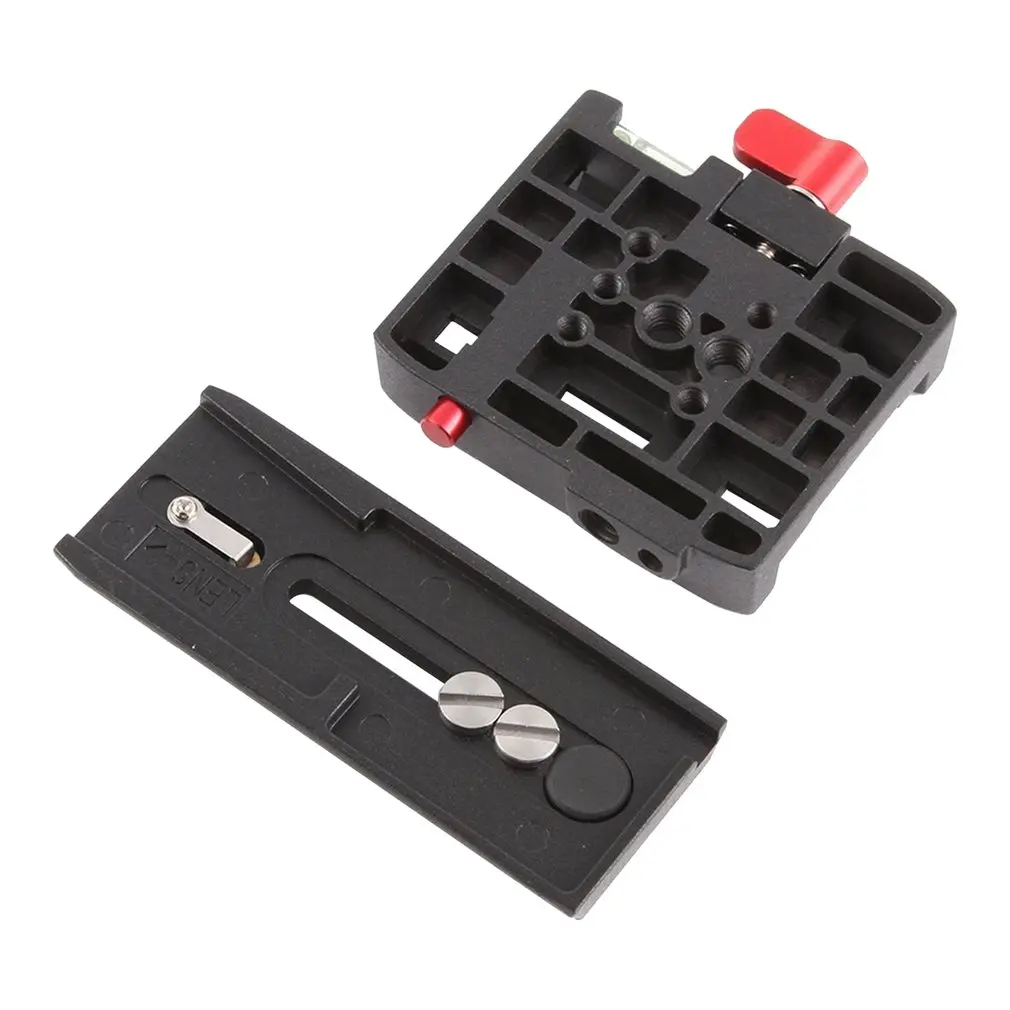 Quick Release Plate Assembly P200Clamp Adapter for Manfrotto 577 501 500AH 701HDV Q5 Camera Tripod Aluminum Quick Release Plate