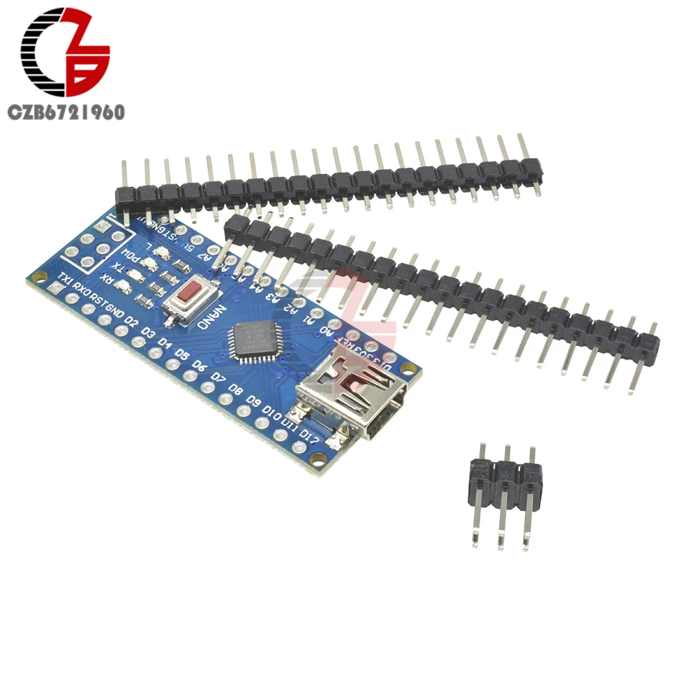 Мини-usb CH340 CH340G Nano V3.0 ATmega328 16M 5V плата микроконтроллера ATmega328P модуль драйвера DIY комплект для Arduino
