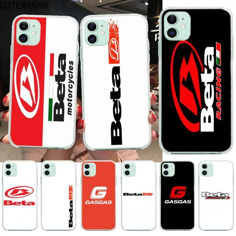 Чехол для телефона BETA RACING GASGAS iphone 12 pro max 11 XS MAX 8 7 6 6S Plus X 5S SE 2020 XR|Бамперы| |