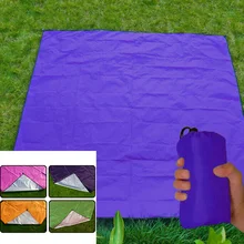 Водонепроницаемый брезент одеяло для пикника коврик кемпинг влагозащитный Открытый Многофункциональный тент брезент лист коврик с Кулиской
