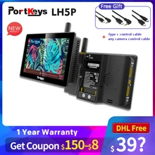 Портативный сенсорный монитор Portkeys LH5P, 5,5 дюйма, 1700NIT, Full HD, 4K, модуль bluetooth, для canon, sony, pansonic, bmd Портативный сенсорный монитор Portkeys LH5P, 5,5 дюйма, 1700NIT, Full HD, 4K, модуль bluetooth, для canon, sony, pansonic, bmd