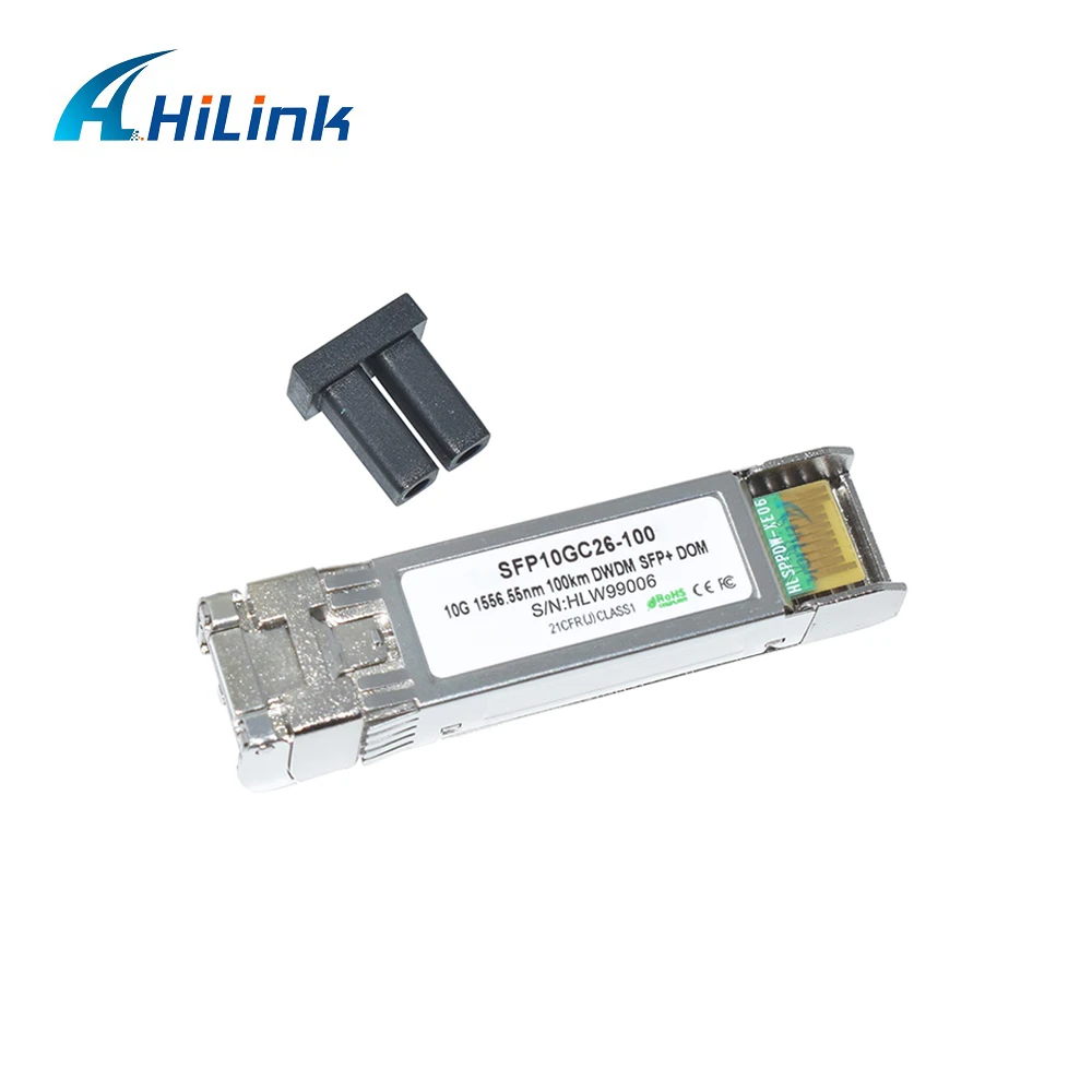 Hilink DWDM SFP+ 1556.55nm 100 км Дуплексный LC разъем