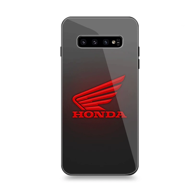 Чехол для телефона Стекло для samsung A40 A50 A10 A20 A30 A60 A70 S10 S7 край S8 S9 Note 8 9 10 плюс Чехол Honda - Цвет: G5
