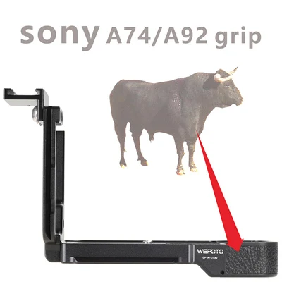 Новинка 2019 г. быстросъемная L пластина/кронштейн для Sony A7M4 a74 рукоятка Alpha 7R4 IV ILCE 7RM4