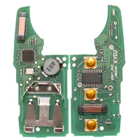 Kutery keyless Go 5k0837202aj 3 ปุ่มกุญแจรีโมทสำหรับ VW แคดดี้ EOS กอล์ฟ Jetta ด้วงโปโล Tiguan Touran 5k0837202ad/ 6