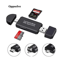 Oppselve 3 in 1 Kartenleser USB 3,0 USB Typ C zu SD Micro SD TF Kartenleser OTG Adapter smart Memory Microsd Kartenleser Adapter