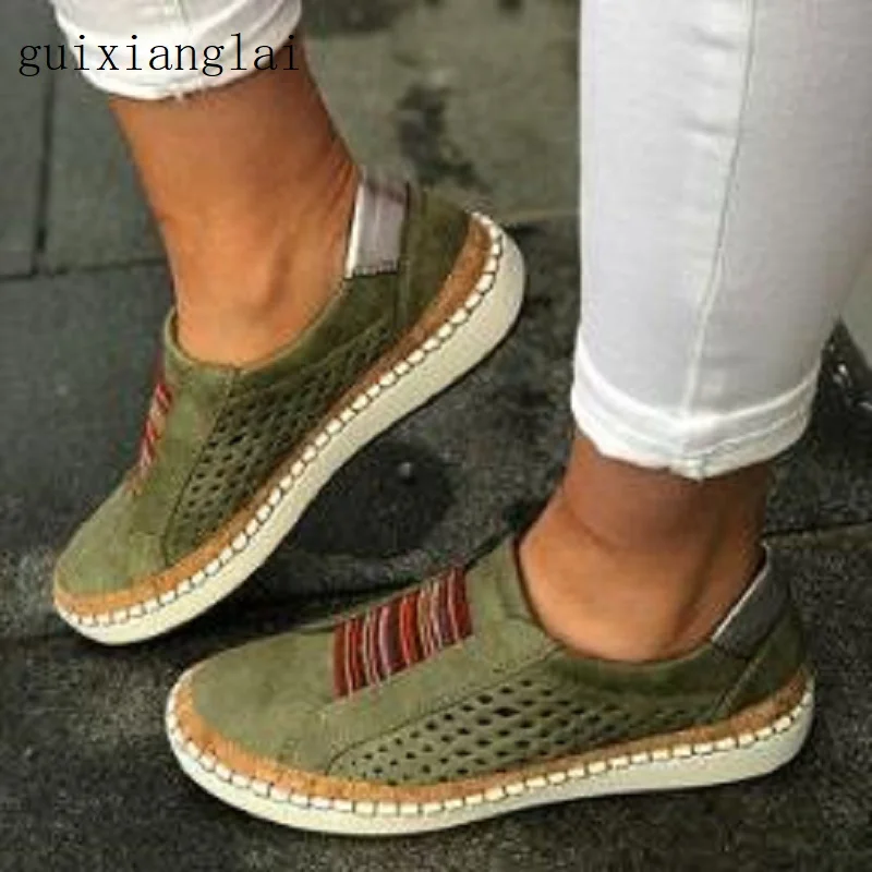 

2019 new breathable and comfortable women's casual sports large size shoes 35-43