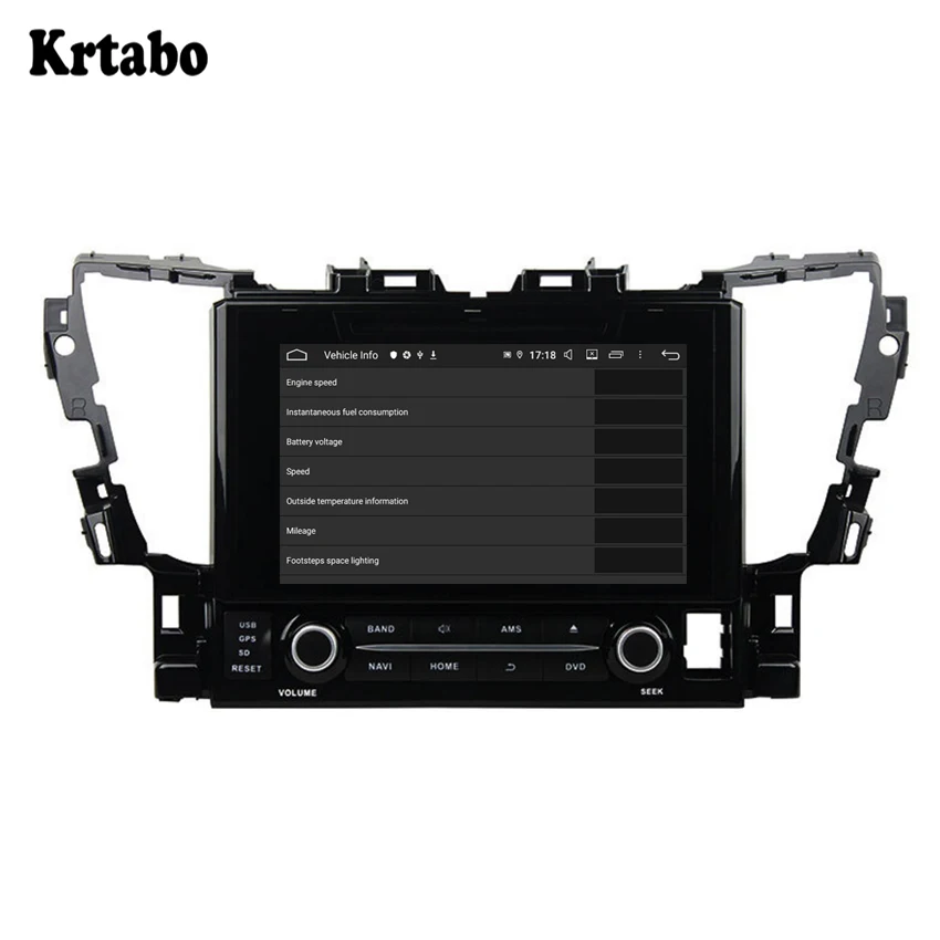 For Toyota Alphard 2015-2018 Android smart car navigation reversing image control large screen one machine recorder support DVD
