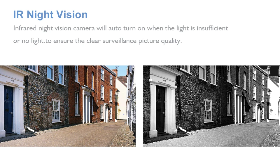  HJT WIFI 5.0MP H.265 IP Camera 1/2.8 Sensor Two-way Audio SD Card Slot 36IR Night Vision Motion Det