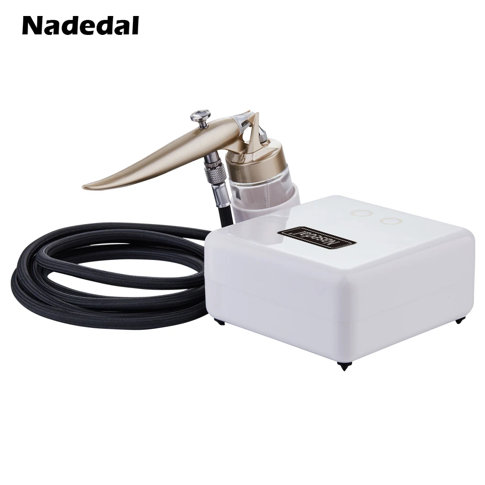 Nasedal Makeup Airbrush Compressor Kit Facial Water Replenishment
